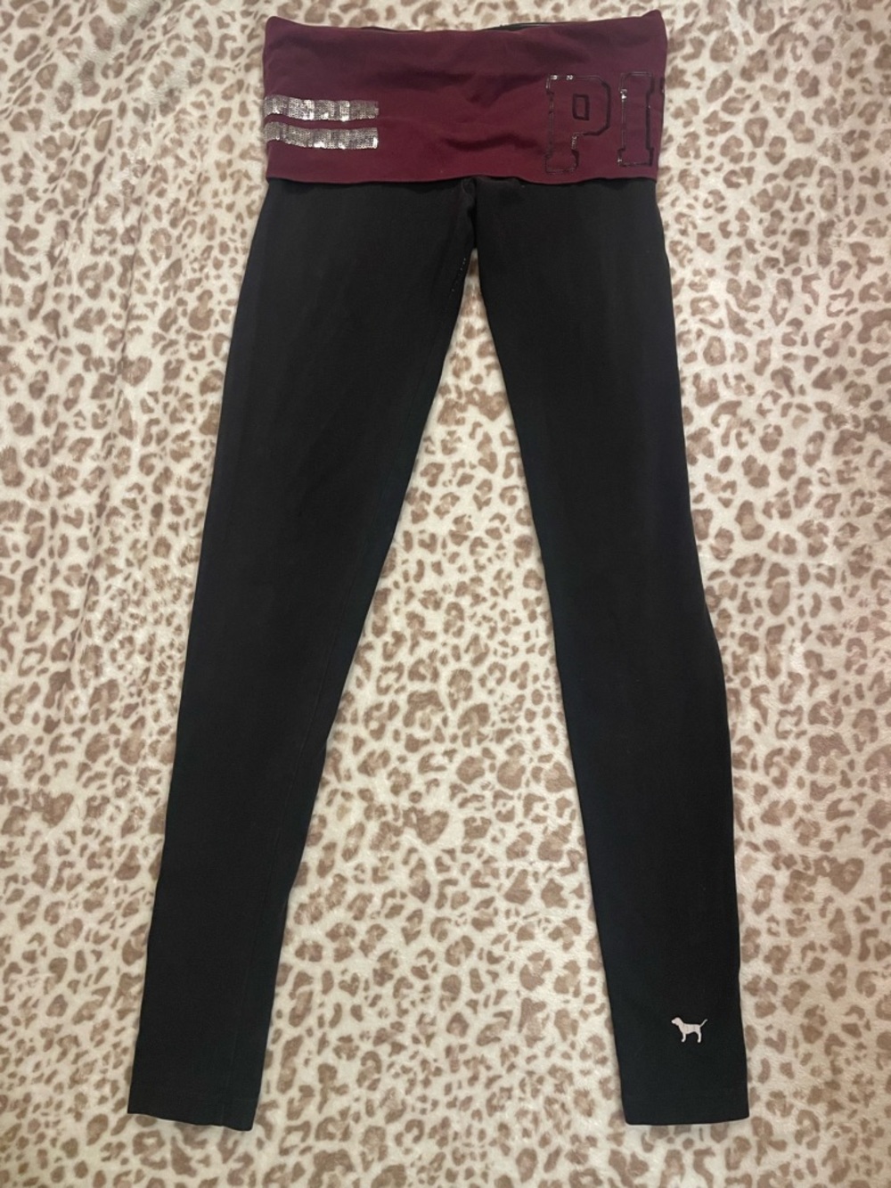 Victoria Secret PINK Foldover leggings